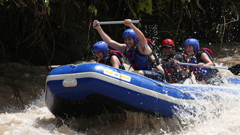 White-water-rafting